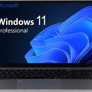 NXTCORE Pro laptop displaying Windows 11 on screen, designed for professional use with high performance